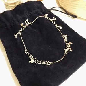 Jewelry Mickey Mouse Sterling Silver Ankle Bracelet Poshmark Jewelry Mickey Mouse Sterling Silver Ankle Bracelet Poshmark
